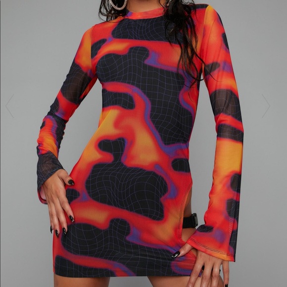 Dolls Kill Dresses & Skirts - NWT Mesh Dress 🏷